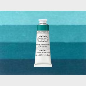 Charbonnel - Etching Ink - Tryksv�rte - Permanent Viridian Lake 60 Ml