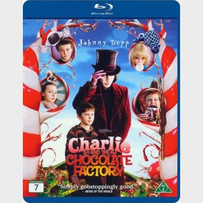 Charlie Og Chokoladefabrikken / Charlie And The Chocolate Factory - Blu-Ray