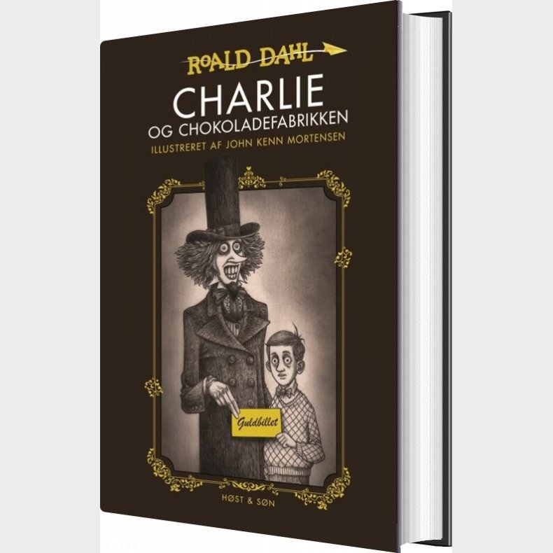Charlie Og Chokoladefabrikken - Roald Dahl - Bog
