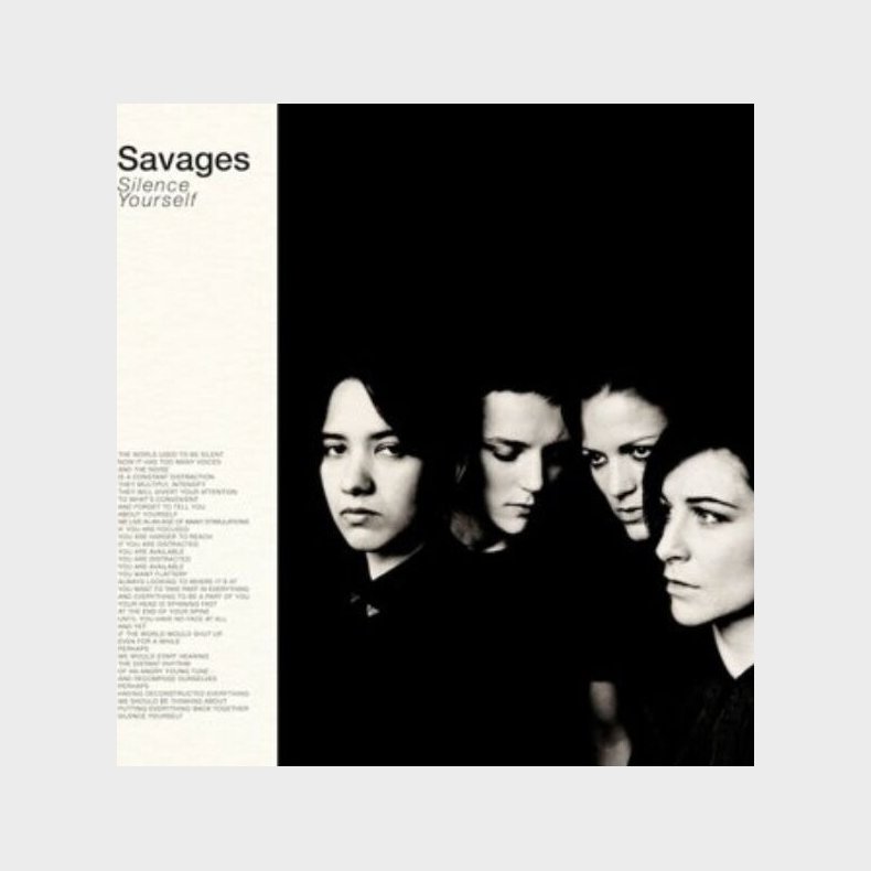 Savages - Silence Yourself - CD