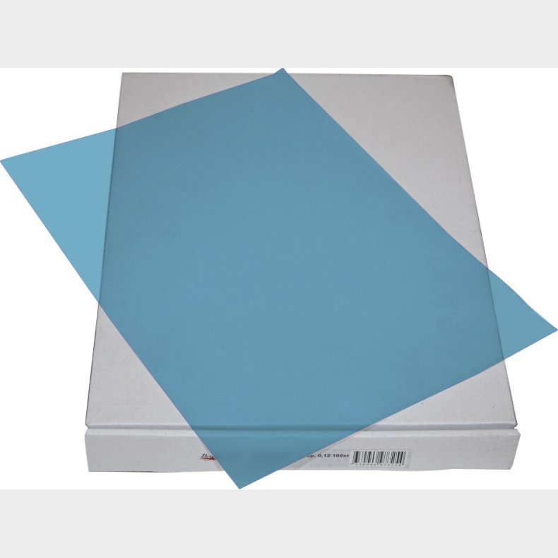Charteque A4 100 Stk Klar - Bl Plast - Bright Office