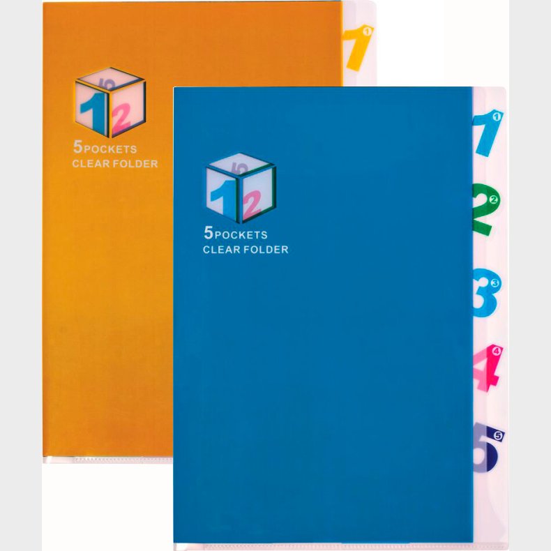 Charteque A4 Med 5 Sektioner - Centrum