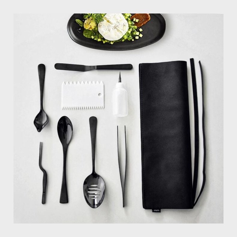 Kkkenredskab St - Chef Plating Tool - 9 Dele - Mikamax