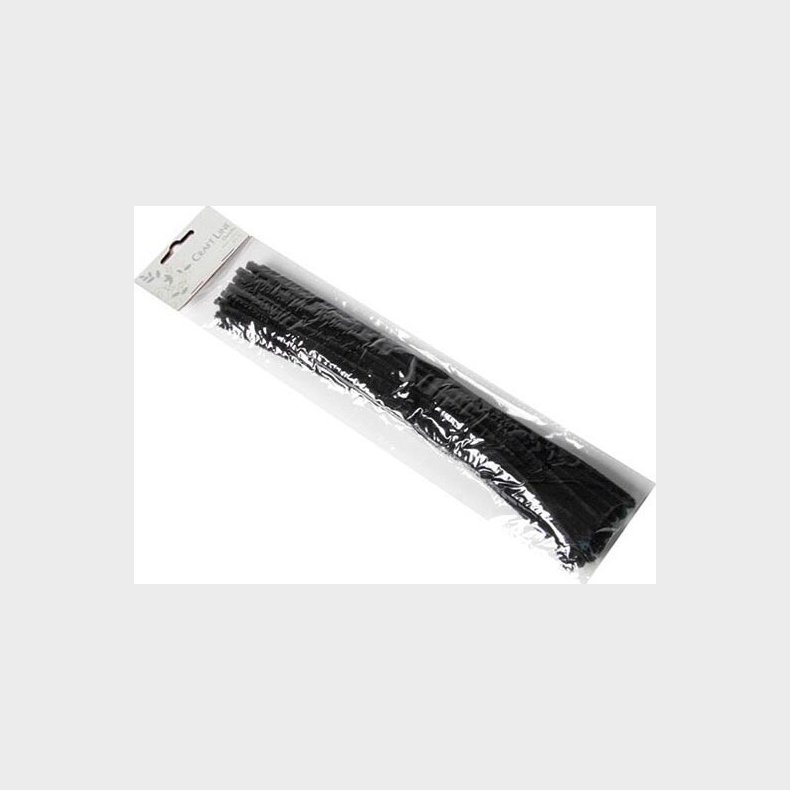Piberensere - L 30 Cm - B 6 Mm - Sort - 25 Stk.
