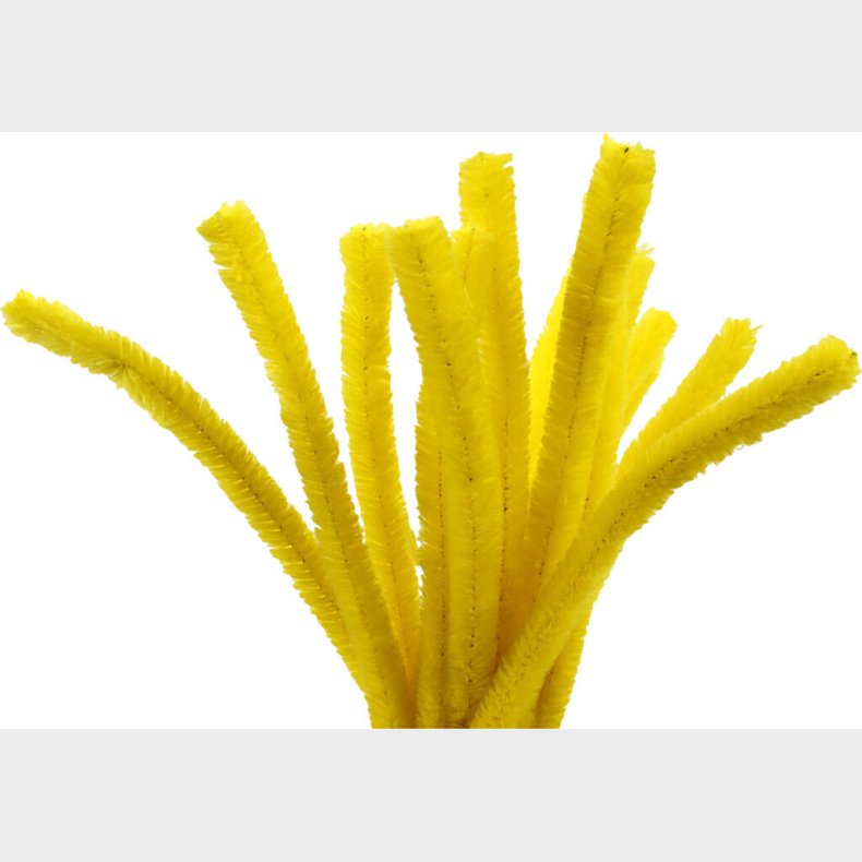 Piberensere - L 30 Cm - B 15 Mm - Gul - 15 Stk.