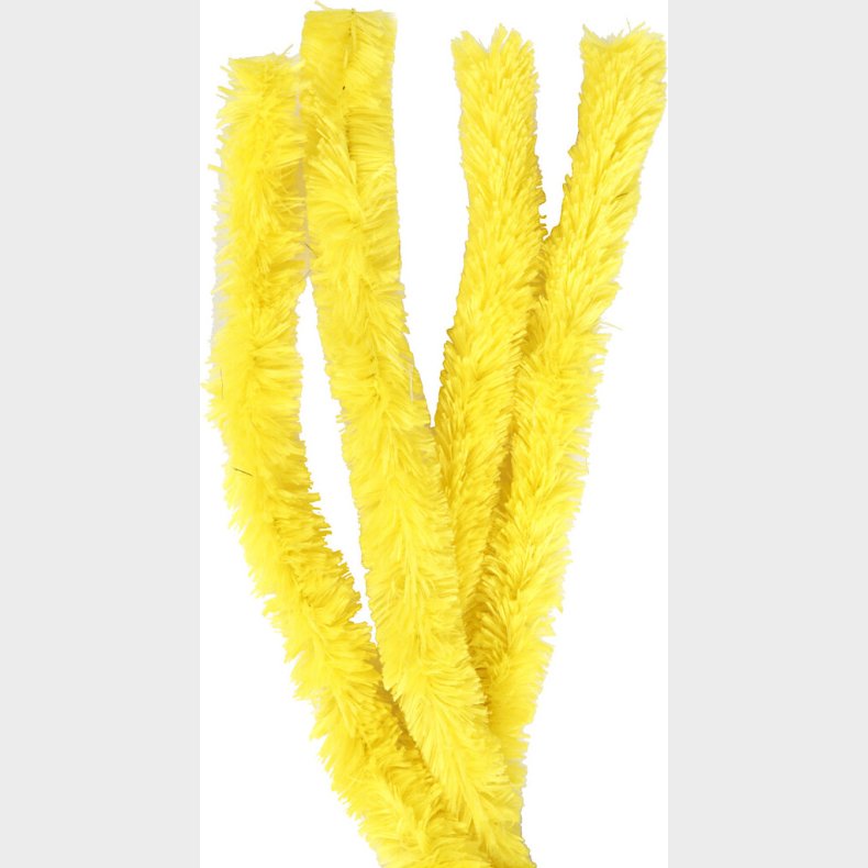 Piberensere - L 40 Cm - B 30 Mm - Gul - 4 Stk.