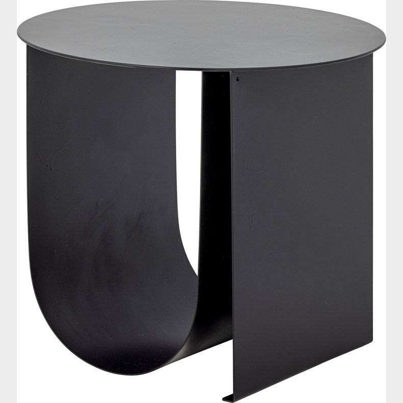 Bloomingville - Cher Sidebord - Sort - Metal - Rundt