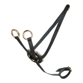 Cheval Roi | Cheval Roi tilbehr - Martingal, Sort/guld