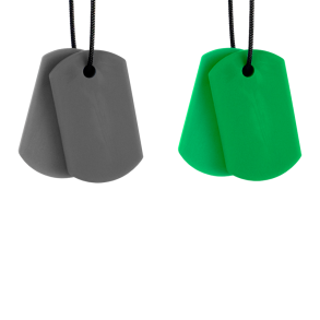 ARK Therapeutic | Tyggesmykke, Chew Tag - Ekstra h�rd