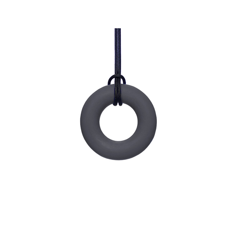 ARK Therapeutic | Tyggesmykke, Ring - Ekstra hrd, Mrkegr