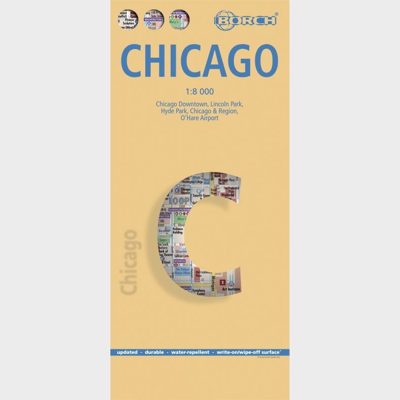 Chicago - Borch Maps  - English book