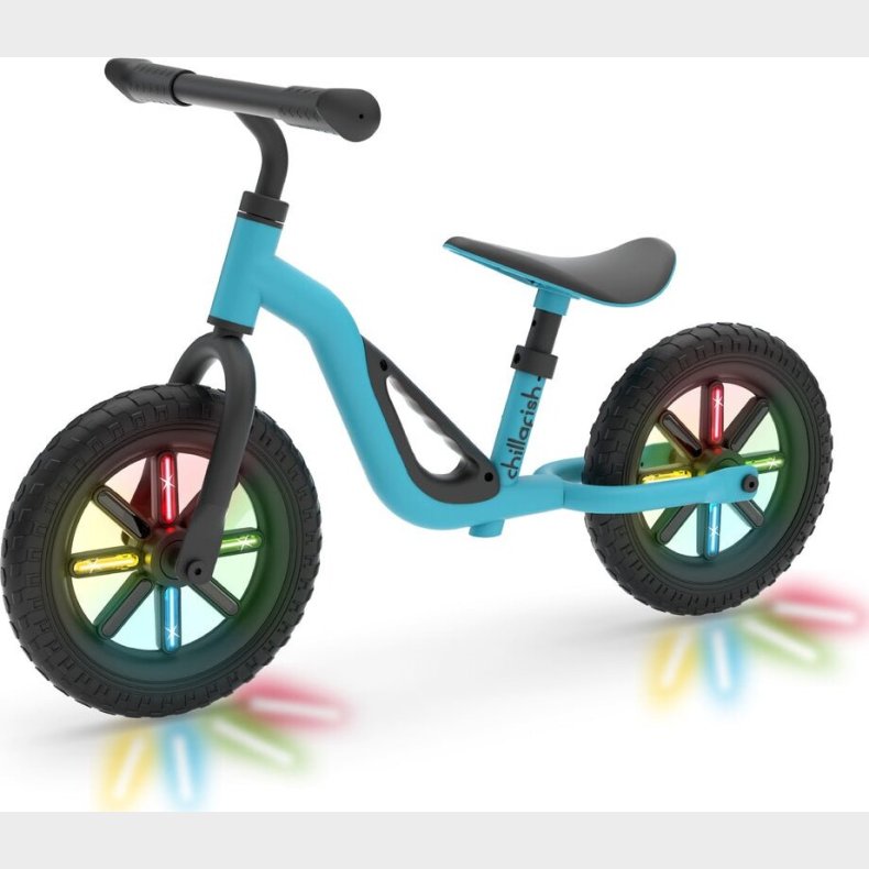Chillafish - Glow 10'' Balance Bike With Light Up Wheels - Sky (cpch02sky)