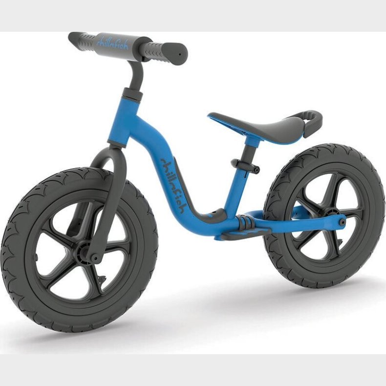 Chillafish - Sport 12 Letv�gts-balancecykel Med Rubberskin D�k - Marinebl�, 1,5-4 �r