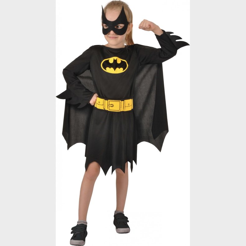 Batgirl Kostume - Dc Comics - 110 Cm