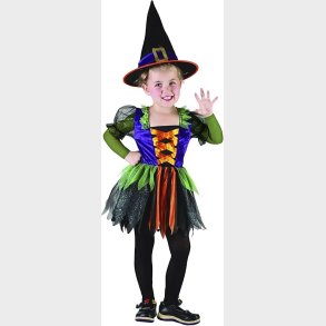 Ciao - Witch Costume With Hat - 4-6 Years
