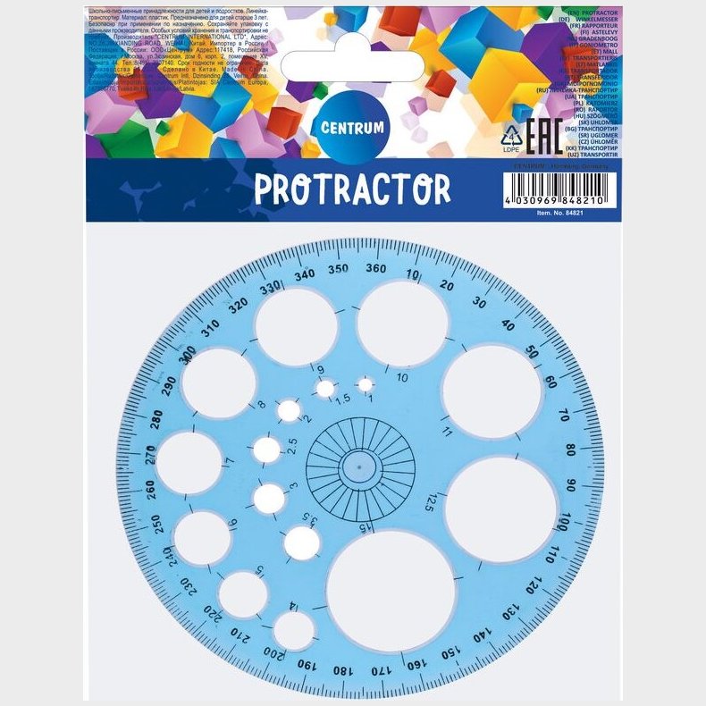 Cirkelskabelon Cirkelformet - Centrum