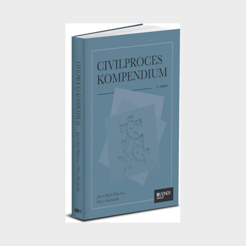 Civilproces - Kompendium - Oliver Machholdt - Bog