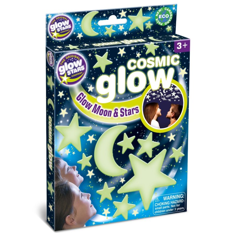 Brainstorm | Glow - Mne + stjerner, 20 dele