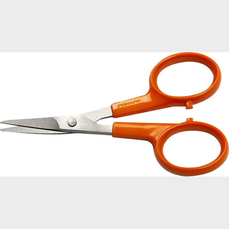 Fiskars - Classic Prcisionssaks - Kurvet Spids - L 10 Cm - 9808