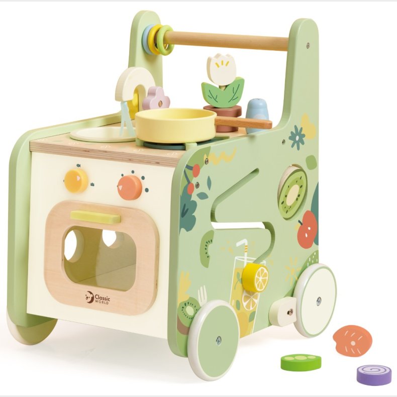 Classic Tr Gvogn 2-i-1 med legekkken (fra 12 M)