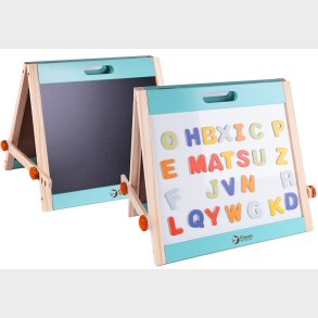 Classic World Bordstaffeli med magnetbogstaver