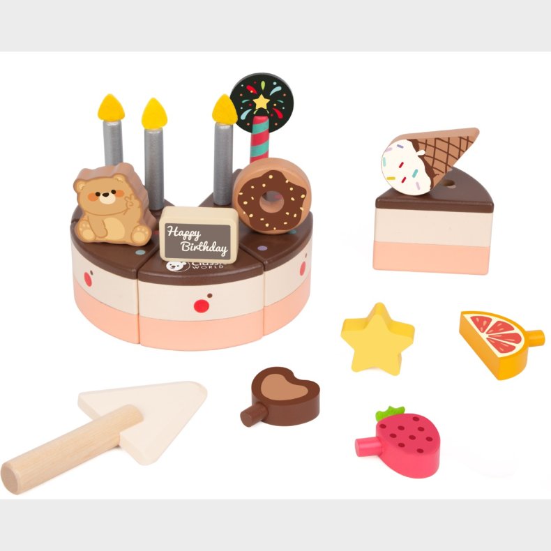 Classic World Chokoladekage tr legemad (24+ mdr)