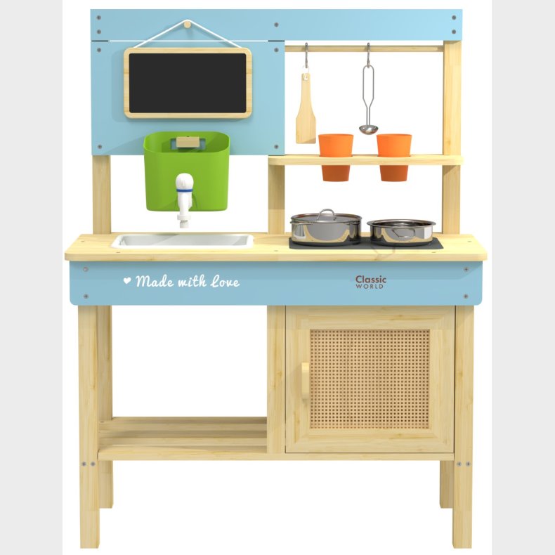 Classic World Udendrs Legekkken i tr med tilbehr