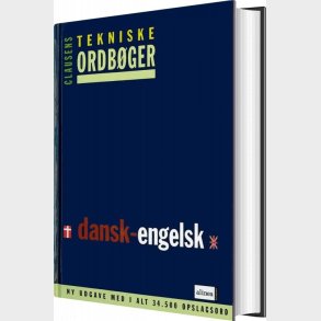 Clausens Tekniske Ordb�ger, Dansk-engelsk - Bog
