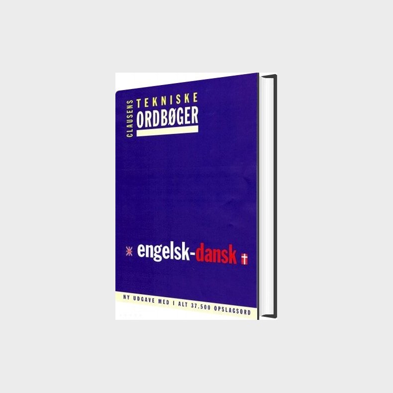 Clausens Tekniske Ordb�ger, Engelsk-dansk - Bog