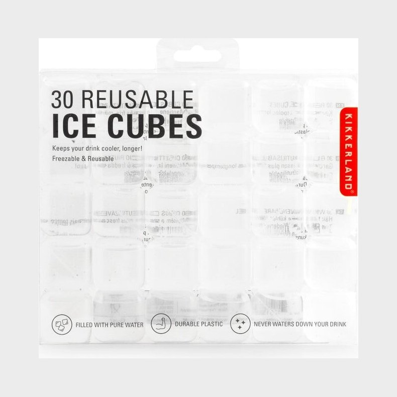 Genanvendelige Isterninger - Kikkerland - 30 Stk