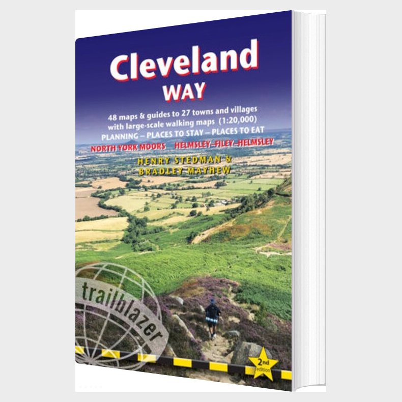 Cleveland Way - North York Moors Two-way Guide - Henry Stedman - English Book