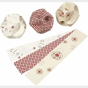 Click Ornamenter -  9 Cm - Str. 5,5x28,4 Cm - 9 St