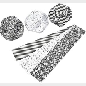 Click Ornamenter -  9 Cm - Str. 5,5x28,4 Cm - 9 St