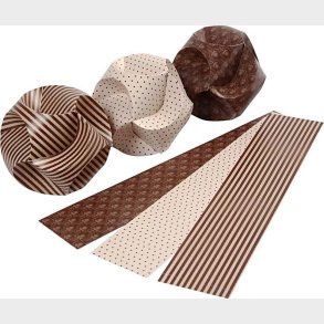 Click Ornamenter -  9 Cm - Str. 5,5x28,4 Cm - 9 St