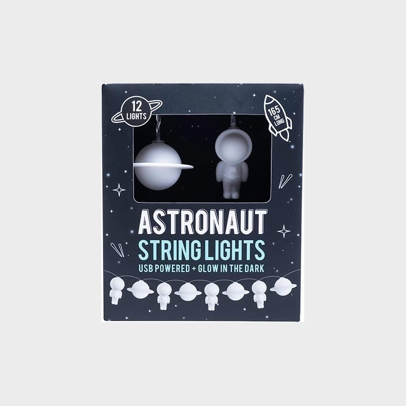 Astronaut String Lights - Glow In The Dark