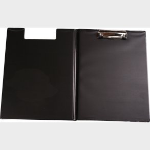 Clipboard A4 - Dobbelt - Sort - Centrum