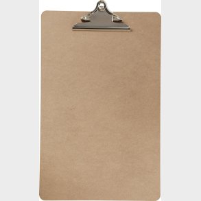 Clipboard/tegneunderlag - A3 - Str. 30x47x0,3 Cm - Slv - 1 Stk.