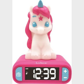 Clockradio Med Enhj�rning Til B�rn - Pink