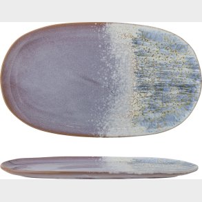 Creative Collection - Cloe Serveringsfad - Bl - Stentj Keramik