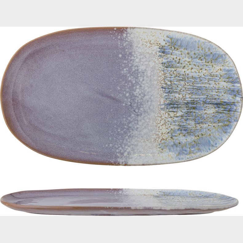 Creative Collection - Cloe Serveringsfad - Bl - Stentj Keramik
