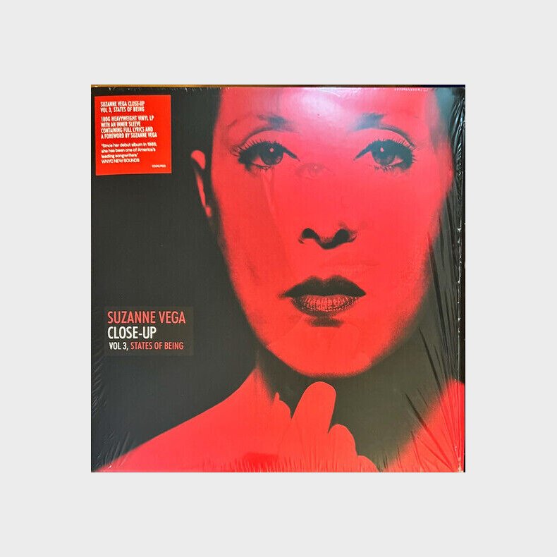 Suzanne Vega -  Close-up Vol 3, States Of Being - Vinyl Lp