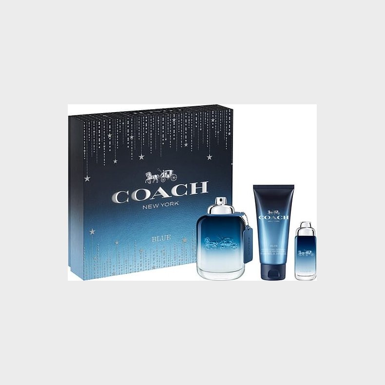 Coach - Blue Eau De Toilette Edt 100+15 Ml + Shower Gel 100 Ml
