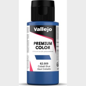 Vallejo - Premium Airbrush Maling - Cobalt Blue 60 Ml