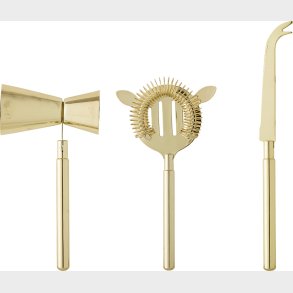 Bloomingville - Cocktail St - Guld - Rustfri Stl - 3 Stk