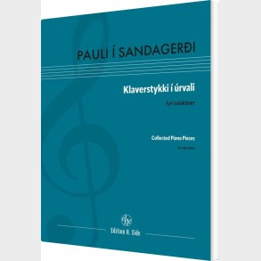 Collected Piano Pieces / Klaverstykki � �rvali - Pauli � Sandager�i - English Book