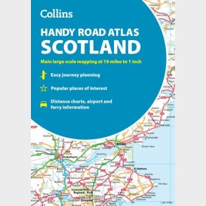 Collins Handy Road Atlas Scotland - English book