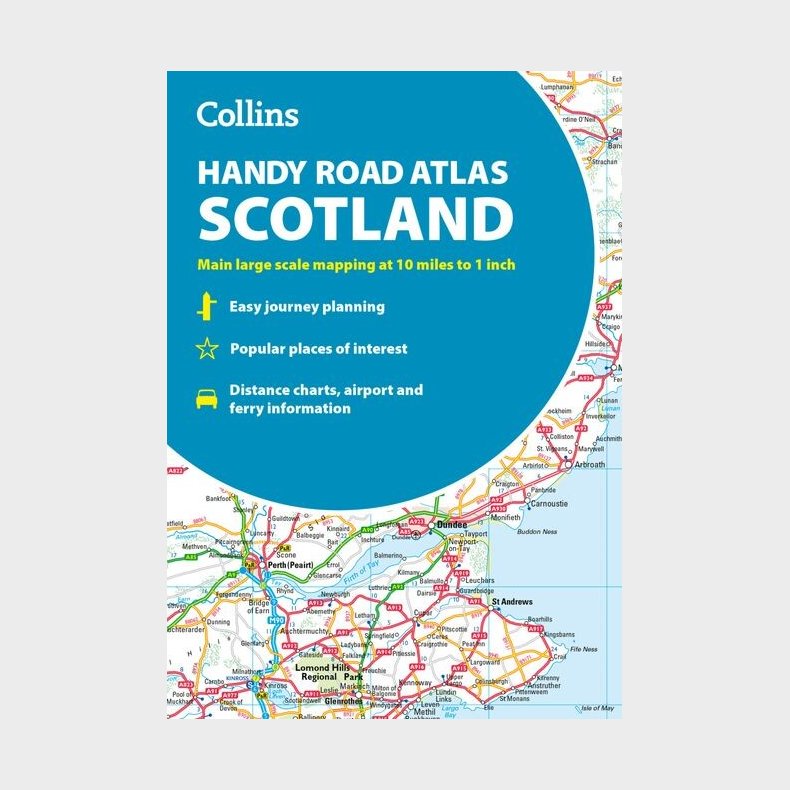 Collins Handy Road Atlas Scotland - English book
