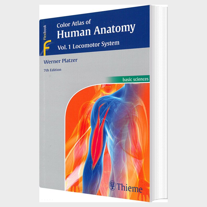 Color Atlas Of Human Anatomy Vol. 1: Locomotor System - Werner Platzer - English Book