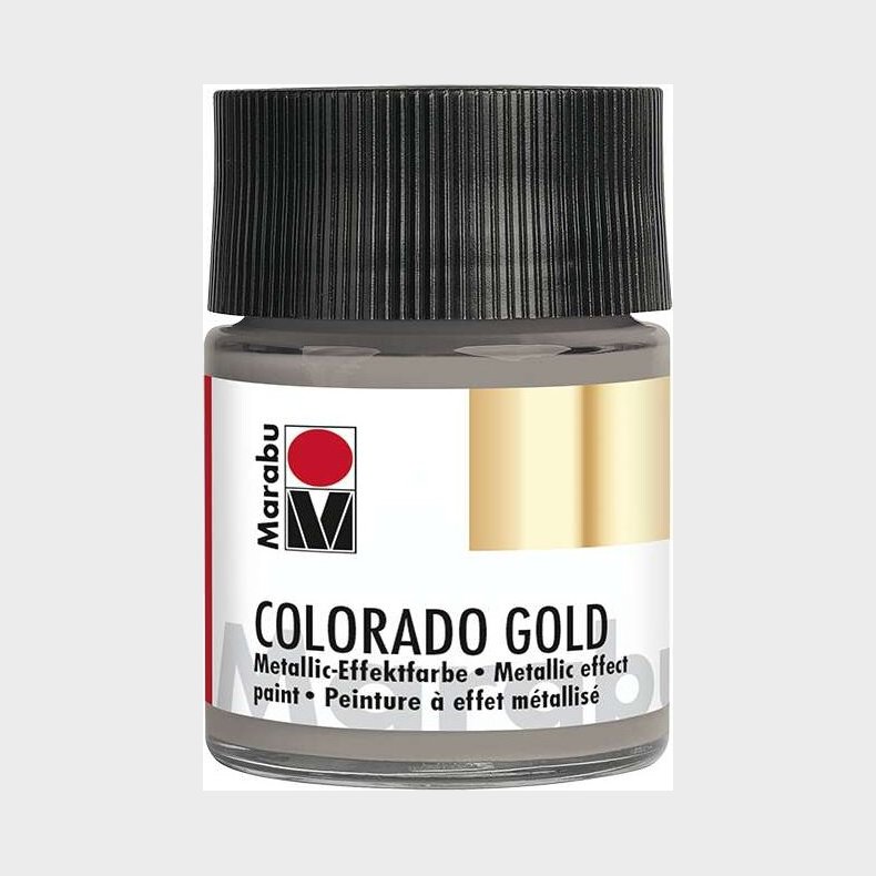 Marabu - Colorado Gold Paint - 50 Ml - Metallic-anthracite 772