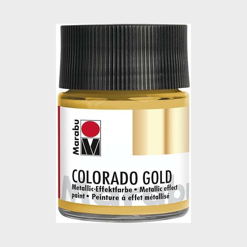 Marabu - Colorado Gold Paint - 50 Ml - Metallic-gold 784